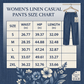 Baumwoll-Leinen-7/8-Hose für Damen – luftig & vielseitig👖☀️