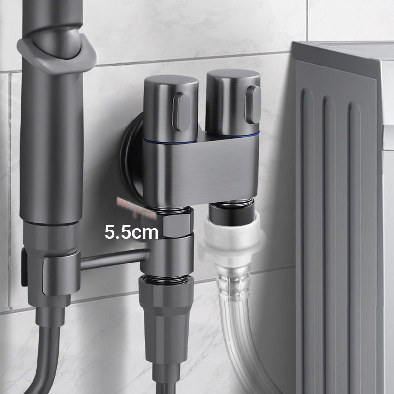 🚽 50 % Rabatt! WC Bidet Dusche Set mit Doppelventil – Hygienische Handbrause für Toilette & Badezimmer