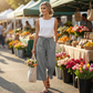 ⏰ 50 % RABATT – Nur für kurze Zeit ✨Damen Sommer Caprihose 🌿 Leicht, Luftig & Vielseitig kombinierbar