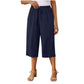 Caprihose für Damen mit Kordelzug und lässigem Schnitt