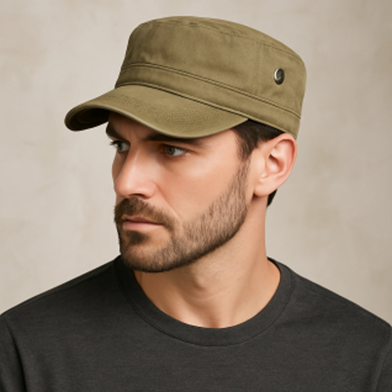Vintage-Flachmütze im Baseball-Cap-Stil – klassisch, bequem & zeitlos – ideal für Freizeit & den täglichen Look