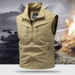 Herren Outdoor Mehrzweckweste mit mehreren Taschen