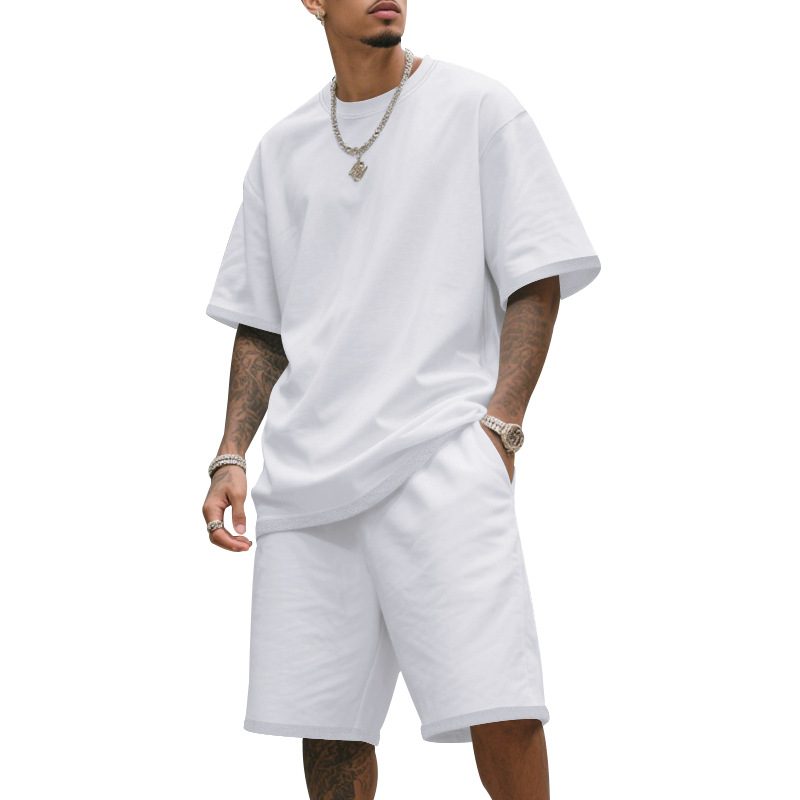 Herren Freizeit-Set – T-Shirt & Shorts – bequem & atmungsaktiv
