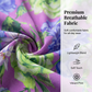 A-Linien Kleid für Damen – V-Ausschnitt, Blumenmuster, Rüschensaum – luftig & feminin – ideal für Frühling & Sommer🌷👗