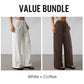 🌸 Bequeme Freizeithose im Lounge-Stil – gestreiftes Muster, elastischer Bund, perfekt für Zuhause, Strand oder Urlaub, kombinierbar mit vielen Oberteilen 👖