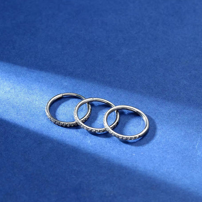 Diamant nese ring smykker