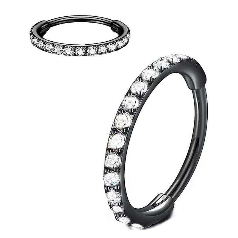 Diamant nese ring smykker