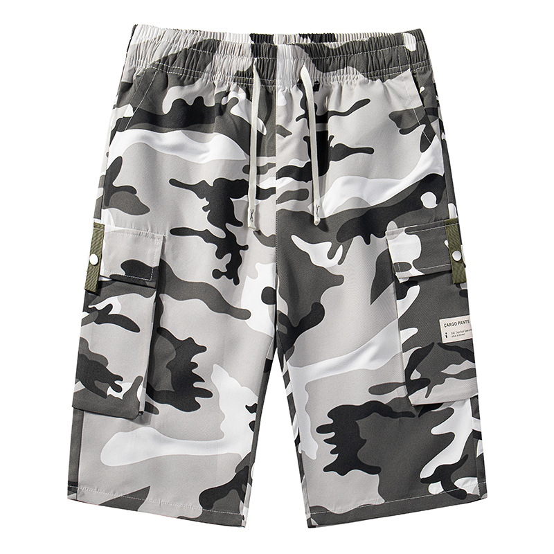 Camouflage-Cargo-Shorts für Herren – leicht, strapazierfähig & bequem