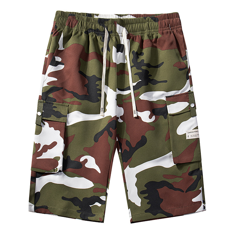 Camouflage-Cargo-Shorts für Herren – leicht, strapazierfähig & bequem