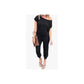 Off-Shoulder Jumpsuit mit kurzen Ärmeln – lässig & sommerlich
