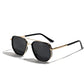 🕶️ Polarisierte Damen-Sonnenbrille – quadratische Form mit Doppelsteg, retro & stilvoll, ideal für Autofahrer & den täglichen Sonnenschutz ☀️