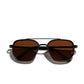🕶️ Polarisierte Damen-Sonnenbrille – quadratische Form mit Doppelsteg, retro & stilvoll, ideal für Autofahrer & den täglichen Sonnenschutz ☀️