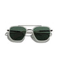 🕶️ Polarisierte Damen-Sonnenbrille – quadratische Form mit Doppelsteg, retro & stilvoll, ideal für Autofahrer & den täglichen Sonnenschutz ☀️