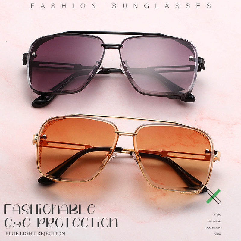 Steampunk-Sonnenbrille mit eckigem Rahmen – stylisch, auffällig & UV-schützend – ideal für Festival, Party & Alltag🕶️✨
