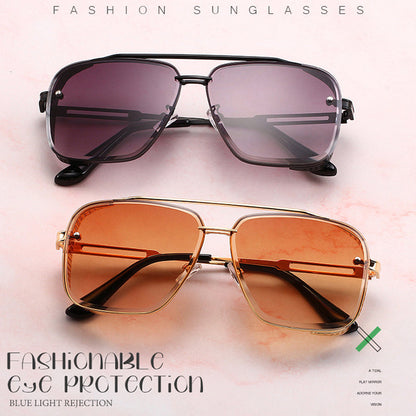 Steampunk-Sonnenbrille mit eckigem Rahmen – stylisch, auffällig & UV-schützend – ideal für Festival, Party & Alltag🕶️✨