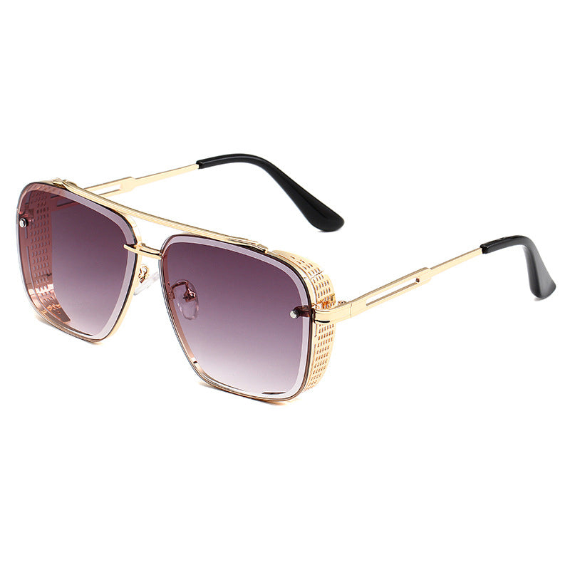 Steampunk-Sonnenbrille mit eckigem Rahmen – stylisch, auffällig & UV-schützend – ideal für Festival, Party & Alltag🕶️✨