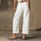 Klassische weite Damenhose – schlicht, elegant & bequem