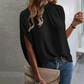 📢Mid-Season Sale: −50% nur für kurze Zeit⏰🌸 Sommerliche Tunika mit Print, Batwing-Ärmeln & Gehschlitz – luftig, bequem & vielseitig für Alltag, Strand & Reisen ☀️