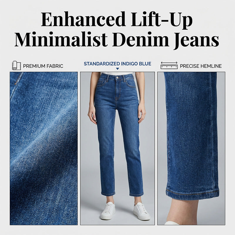 High-Waist Straight-Jeans für Damen – klassisch, bequem & zeitlos