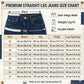 High-Waist Straight-Jeans für Damen – klassisch, bequem & zeitlos