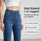 High-Waist Straight-Jeans für Damen – klassisch, bequem & zeitlos