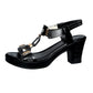👡 50% RABATT! 🌸 Damen Blockabsatz T-Strap Sandalen – Bequeme Passform, Verstellbare Schnalle & Perfekt Für Sommerliche Kleider & Freizeitlooks ☀️
