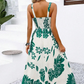 👗 50% RABATT! 🌺 Damenkleid mit Spaghettiträgern & Blumenmuster – Gesmocket, A-Linie, Leicht & Perfekt Für Einen Romantischen Sommerlook 🦋