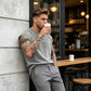 Herren Vintage-Tanktop im Acid-Wash-Look – leicht, locker geschnitten & maskulin – ideal für Sport, Freizeit & heiße Tage