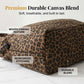 Canvas-Schultertasche mit Leoprint – lässig & robust – perfekt für den Alltag