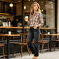 ⏰ 50 % RABATT – Nur für kurze Zeit ✨👖 Damen Jeans mit geradem Bein – Bequeme Passform & Destroyed-Details