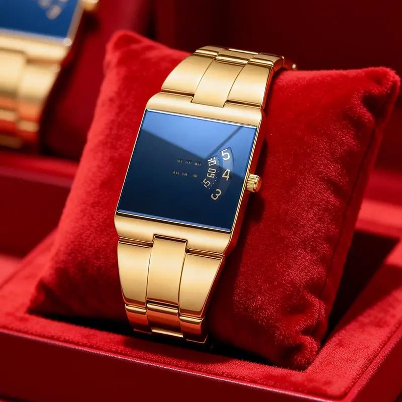 💼 50 % Rabatt – Herren-Quarzarmbanduhr im quadratischen Design – modernes Gehäuse, Edelstahlband & wasserdicht – vielseitig für Alltag & Business ⌚