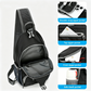 Herren Brusttasche für Outdoor – großer Comuter, vielseitig & leicht – ideal für Radfahren, Reisen, Wandern & Alltag🎒🏞️
