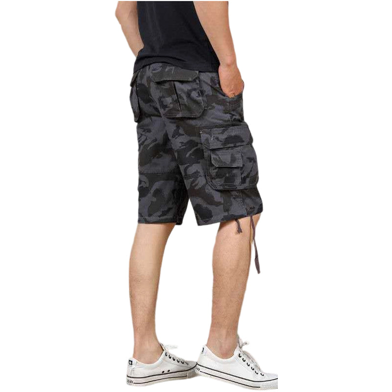 Men's Cotton Blend Camouflage Cargo Shorts