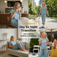 👚 50% RABATT! 🌸 Damen Casual Zweiteiler mit Kontrastbesatz – Lässiger Look, Leichter Stoff & Perfekt Für Einen Modischen, Entspannten Auftritt Im Sommer 💃