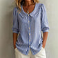 📢Mid-Season Sale: −50% nur für kurze Zeit⏰👜 Designer-Bluse für Damen – V-Ausschnitt, kurze Ärmel, lockere Passform & atmungsaktiv, ideal fürs Büro & warme Tage ☀️