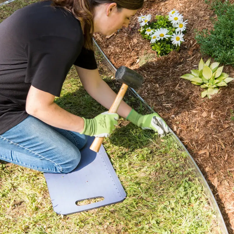 🌿 Schwarze PE-Gartenkante – flexibler Rasen- & Beetbegrenzer aus hochdichtem Kunststoff, wetterfest & einfach zu verlegen 🎉