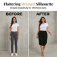 ⌛ Nur noch 1 Woche – 50 % auf alles + kostenloser Versand! ⏰Damen Freizeithose in großen Größen – elastischer Kordelzugbund, lockere Passform & mittellang