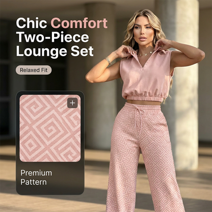 🔥 50% RABATT! Exklusives Damen-Zweiteiler-Set 🌿 Lässiges Oberteil + weite Hose – stylisch, bequem & alltagstauglich ✨