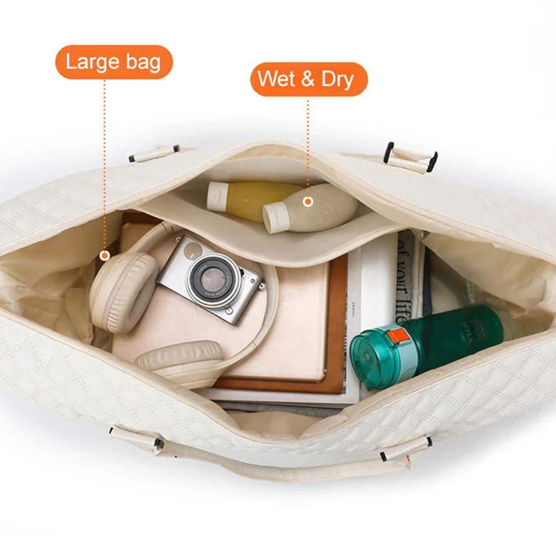 🌞 Sommerneuheiten – Jetzt bis zu 50% sparen! 💰Großes Reisetaschen-Set mit Trennfach für Nasses & Trockenes – praktisch, geräumig & vielseitig – ideal für Reisen, Sport & Wochenendausflüge✈️🏋️‍♂️