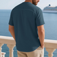 ✨🩳 Einfarbiges Kurzarm-T-Shirt für Herren 👔