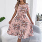 👗 ZEITLICH BEGRENZT 50% RABATT! ✨ Blumendruck Plissiertes Midi-Kleid – Elegant, Feminin ✨