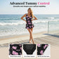 Damen Badeanzug im Wickelkleid-Stil mit Blumenprint – figurfreundlich, bequem & vielseitig – ideal für Strand & Pool👙🌊