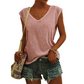 ⏰ 50 % RABATT – Nur für kurze Zeit ✨Lässiges Damen-Tanktop mit V-Ausschnitt und lockerer Passform