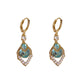 ⏰ 30 % RABATT – Nur für kurze Zeit ✨ Himmelblaue Drop-Dangle-Creolen