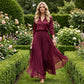Damen Chiffon-Hose mit weitem Bein – Asymmetrisch & Elegant ✨ Für Alltag & Urlaub