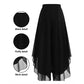 Damen Chiffon-Hose mit weitem Bein – Asymmetrisch & Elegant ✨ Für Alltag & Urlaub