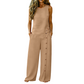 👕 Nur für kurze Zeit: 50 % Rabatt! ✨ Zweiteiliges Damen-Set – Ärmelloses Top, Hose mit weitem Bein, 8 Farben 🌿