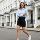 ⏰ 50 % RABATT – Nur für kurze Zeit ✨Damen Sommer Shorts mit Hohem Bund 🌿 Leicht, Locker & Stilvoll