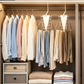 🔥 1+1 GRATIS! 📐 Multifunktionaler Dreieck-Kleiderbügel – Platzsparender Schrank-Organizer für Kleidung & Accessoires