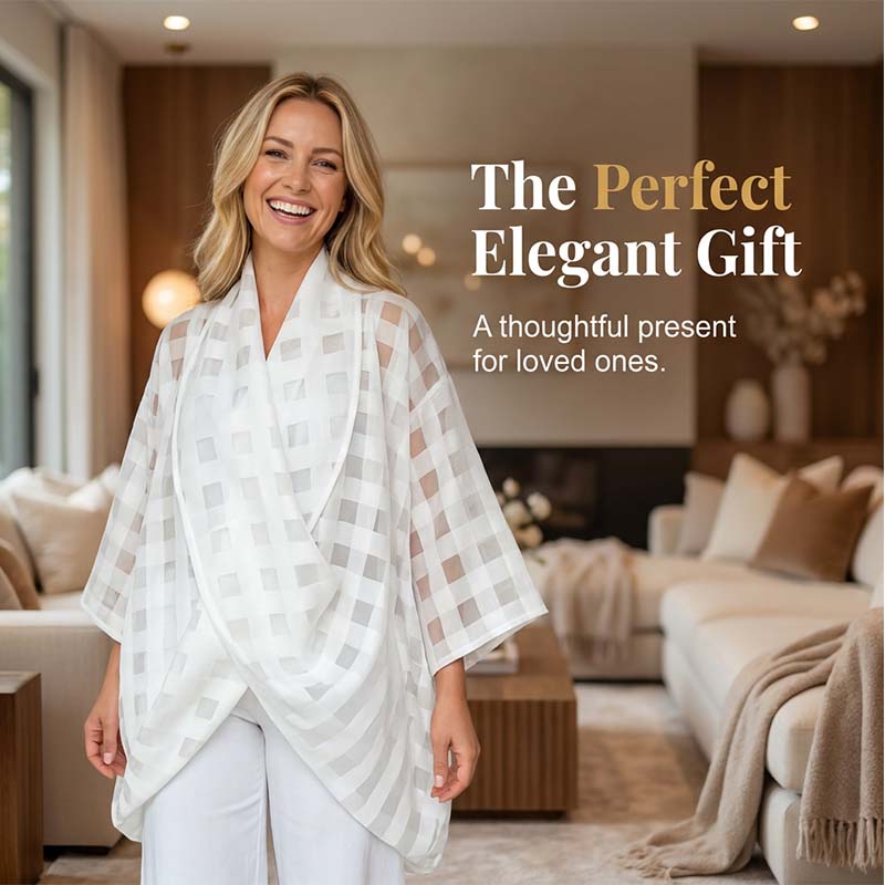⏰ 50 % RABATT – Nur für kurze Zeit ✨Damen Blusentop mit Karoprint 🛍️ Leicht, Vielseitig & Alltagstauglich